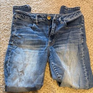 American Eagle Outfitters Blue Skinny Jeans